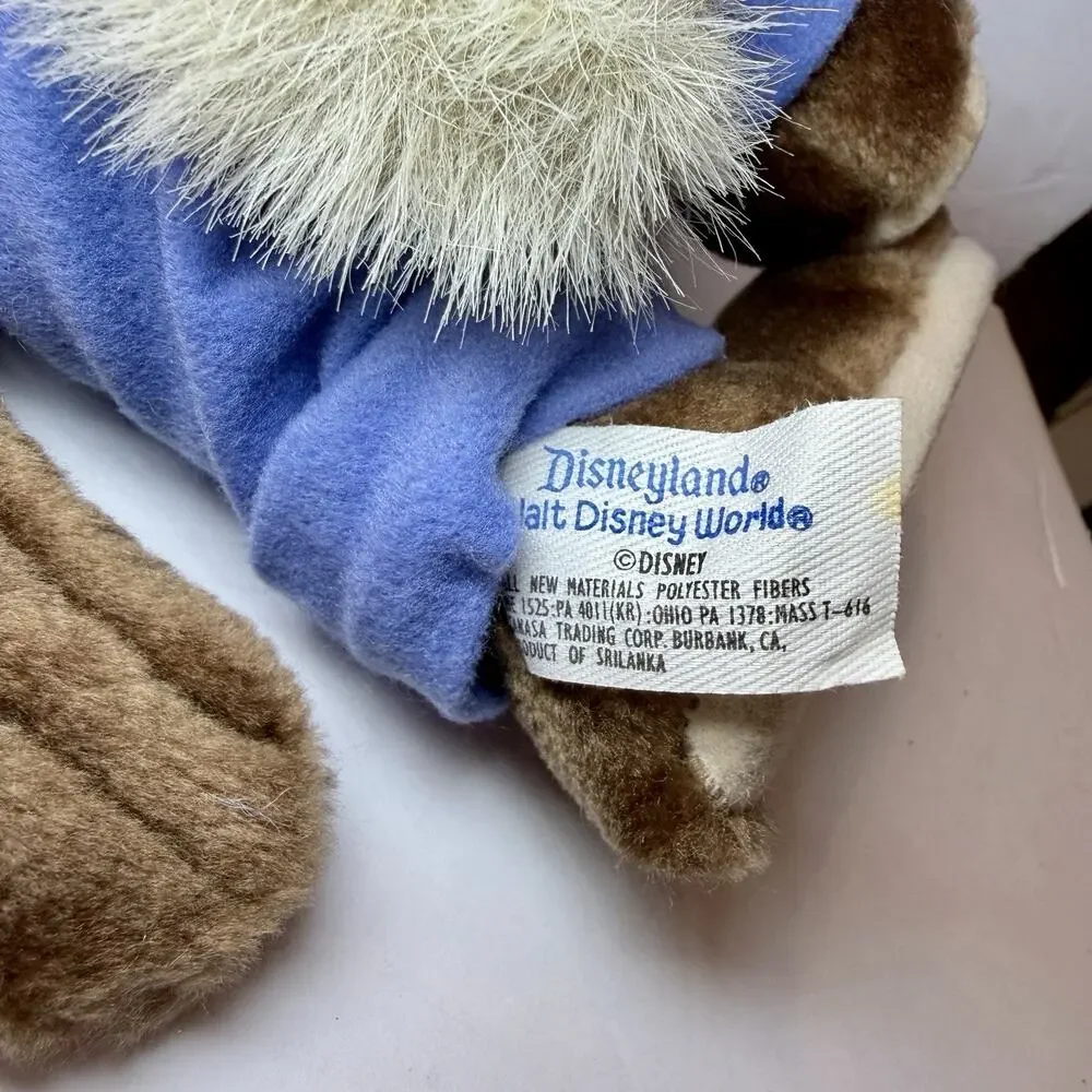 Vtg Disney Brer Rabbit Plush Mouseketoys Plush Splash Mountain Bunny Toy NWT - Picture 8 of 11
